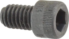 Holo-Krome - 5/16-18 UNC Hex Socket Drive, Socket Cap Screw - Alloy Steel, Black Oxide Finish, Fully Threaded, 1/2" Length Under Head - Eagle Tool & Supply