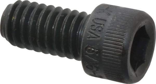 Holo-Krome - 5/16-18 UNC Hex Socket Drive, Socket Cap Screw - Alloy Steel, Black Oxide Finish, Fully Threaded, 5/8" Length Under Head - Eagle Tool & Supply