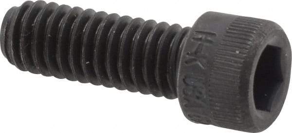 Holo-Krome - 5/16-18 UNC Hex Socket Drive, Socket Cap Screw - Alloy Steel, Black Oxide Finish, Fully Threaded, 7/8" Length Under Head - Eagle Tool & Supply