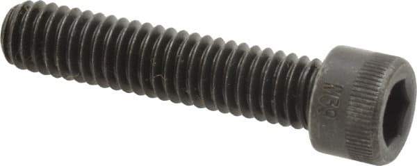 Holo-Krome - 5/16-18 UNC Hex Socket Drive, Socket Cap Screw - Alloy Steel, Black Oxide Finish, Fully Threaded, 1-1/2" Length Under Head - Eagle Tool & Supply