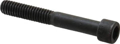 Holo-Krome - 5/16-18 UNC Hex Socket Drive, Socket Cap Screw - Alloy Steel, Black Oxide Finish, Partially Threaded, 2-1/4" Length Under Head - Eagle Tool & Supply