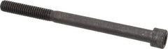 Holo-Krome - 5/16-18 UNC Hex Socket Drive, Socket Cap Screw - Alloy Steel, Black Oxide Finish, Partially Threaded, 4" Length Under Head - Eagle Tool & Supply