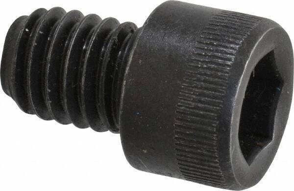 Holo-Krome - 3/8-16 UNC Hex Socket Drive, Socket Cap Screw - Alloy Steel, Black Oxide Finish, Fully Threaded, 1/2" Length Under Head - Eagle Tool & Supply