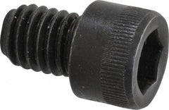 Holo-Krome - 3/8-16 UNC Hex Socket Drive, Socket Cap Screw - Alloy Steel, Black Oxide Finish, Fully Threaded, 1/2" Length Under Head - Eagle Tool & Supply