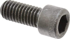 Holo-Krome - 3/8-16 UNC Hex Socket Drive, Socket Cap Screw - Alloy Steel, Black Oxide Finish, Fully Threaded, 7/8" Length Under Head - Eagle Tool & Supply