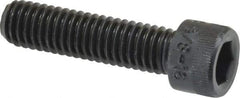 Holo-Krome - 3/8-16 UNC Hex Socket Drive, Socket Cap Screw - Alloy Steel, Black Oxide Finish, Fully Threaded, 1-1/2" Length Under Head - Eagle Tool & Supply