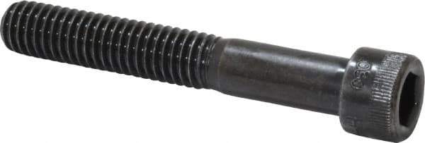 Holo-Krome - 3/8-16 UNC Hex Socket Drive, Socket Cap Screw - Alloy Steel, Black Oxide Finish, Partially Threaded, 2-1/2" Length Under Head - Eagle Tool & Supply