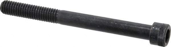 Holo-Krome - 3/8-16 UNC Hex Socket Drive, Socket Cap Screw - Alloy Steel, Black Oxide Finish, Partially Threaded, 4" Length Under Head - Eagle Tool & Supply