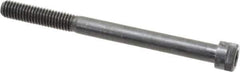Holo-Krome - 3/8-16 UNC Hex Socket Drive, Socket Cap Screw - Alloy Steel, Black Oxide Finish, Partially Threaded, 4-1/2" Length Under Head - Eagle Tool & Supply