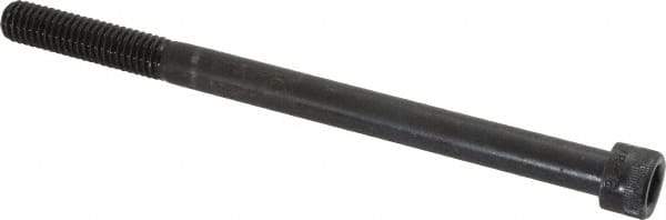 Holo-Krome - 3/8-16 UNC Hex Socket Drive, Socket Cap Screw - Alloy Steel, Black Oxide Finish, Partially Threaded, 5-1/2" Length Under Head - Eagle Tool & Supply