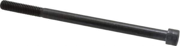 Holo-Krome - 3/8-16 UNC Hex Socket Drive, Socket Cap Screw - Alloy Steel, Black Oxide Finish, Partially Threaded, 6" Length Under Head - Eagle Tool & Supply