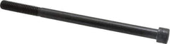Holo-Krome - 3/8-16 UNC Hex Socket Drive, Socket Cap Screw - Alloy Steel, Black Oxide Finish, Partially Threaded, 6" Length Under Head - Eagle Tool & Supply
