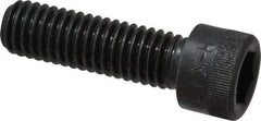 Holo-Krome - 7/16-14 UNC Hex Socket Drive, Socket Cap Screw - Alloy Steel, Black Oxide Finish, Fully Threaded, 1-1/2" Length Under Head - Eagle Tool & Supply
