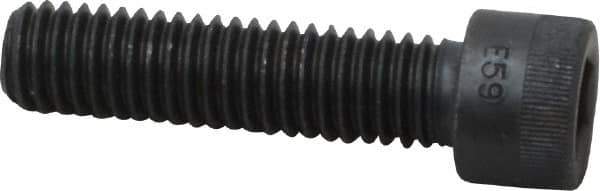 Holo-Krome - 7/16-14 UNC Hex Socket Drive, Socket Cap Screw - Alloy Steel, Black Oxide Finish, Fully Threaded, 1-3/4" Length Under Head - Eagle Tool & Supply