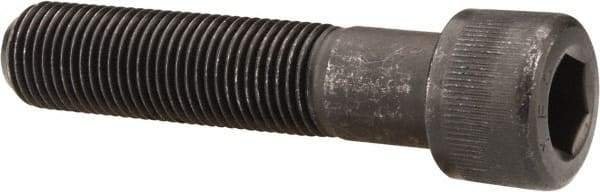Holo-Krome - 7/16-14 UNC Hex Socket Drive, Socket Cap Screw - Alloy Steel, Black Oxide Finish, Partially Threaded, 2-1/4" Length Under Head - Eagle Tool & Supply