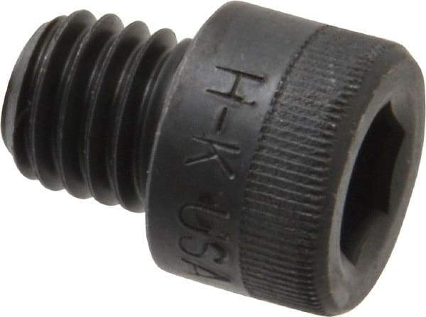 Holo-Krome - 1/2-13 UNC Hex Socket Drive, Socket Cap Screw - Alloy Steel, Black Oxide Finish, Fully Threaded, 1/2" Length Under Head - Eagle Tool & Supply