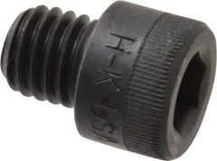 Holo-Krome - 1/2-13 UNC Hex Socket Drive, Socket Cap Screw - Alloy Steel, Black Oxide Finish, Fully Threaded, 1/2" Length Under Head - Eagle Tool & Supply