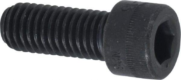 Holo-Krome - 1/2-13 UNC Hex Socket Drive, Socket Cap Screw - Alloy Steel, Black Oxide Finish, Fully Threaded, 1-1/4" Length Under Head - Eagle Tool & Supply