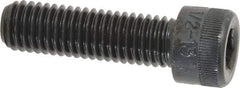 Holo-Krome - 1/2-13 UNC Hex Socket Drive, Socket Cap Screw - Alloy Steel, Black Oxide Finish, Fully Threaded, 1-3/4" Length Under Head - Eagle Tool & Supply