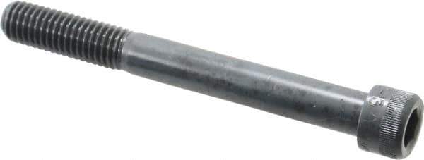 Holo-Krome - 1/2-13 UNC Hex Socket Drive, Socket Cap Screw - Alloy Steel, Black Oxide Finish, Partially Threaded, 4-1/2" Length Under Head - Eagle Tool & Supply
