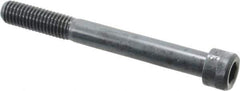 Holo-Krome - 1/2-13 UNC Hex Socket Drive, Socket Cap Screw - Alloy Steel, Black Oxide Finish, Partially Threaded, 4-1/2" Length Under Head - Eagle Tool & Supply