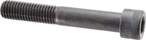 Holo-Krome - 5/8-11 UNC Hex Socket Drive, Socket Cap Screw - Alloy Steel, Black Oxide Finish, Partially Threaded, 4" Length Under Head - Eagle Tool & Supply
