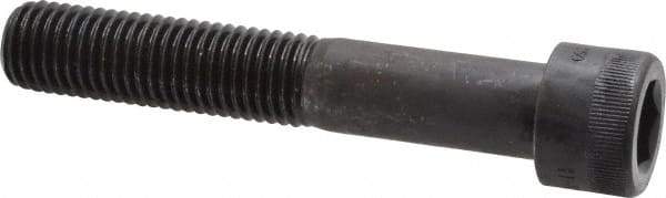 Holo-Krome - 3/4-10 UNC Hex Socket Drive, Socket Cap Screw - Alloy Steel, Black Oxide Finish, Partially Threaded, 4-1/2" Length Under Head - Eagle Tool & Supply