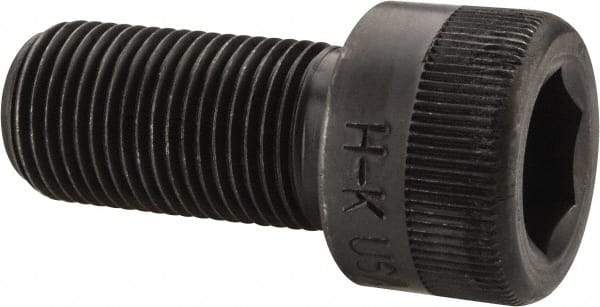 Holo-Krome - 7/8-9 UNC Hex Socket Drive, Socket Cap Screw - Alloy Steel, Black Oxide Finish, Fully Threaded, 2-1/4" Length Under Head - Eagle Tool & Supply