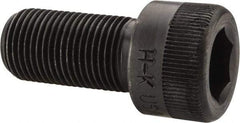 Holo-Krome - 7/8-9 UNC Hex Socket Drive, Socket Cap Screw - Alloy Steel, Black Oxide Finish, Fully Threaded, 2-1/4" Length Under Head - Eagle Tool & Supply
