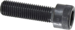 Holo-Krome - 7/8-9 UNC Hex Socket Drive, Socket Cap Screw - Alloy Steel, Black Oxide Finish, Fully Threaded, 3" Length Under Head - Eagle Tool & Supply
