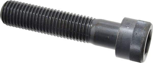 Holo-Krome - 7/8-9 UNC Hex Socket Drive, Socket Cap Screw - Alloy Steel, Black Oxide Finish, Partially Threaded, 4" Length Under Head - Eagle Tool & Supply