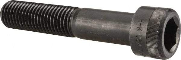 Holo-Krome - 7/8-9 UNC Hex Socket Drive, Socket Cap Screw - Alloy Steel, Black Oxide Finish, Partially Threaded, 4-1/2" Length Under Head - Eagle Tool & Supply