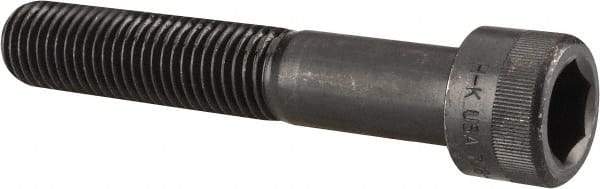 Holo-Krome - 7/8-9 UNC Hex Socket Drive, Socket Cap Screw - Alloy Steel, Black Oxide Finish, Partially Threaded, 5" Length Under Head - Eagle Tool & Supply