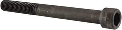 Holo-Krome - 7/8-9 UNC Hex Socket Drive, Socket Cap Screw - Alloy Steel, Black Oxide Finish, Partially Threaded, 8" Length Under Head - Eagle Tool & Supply