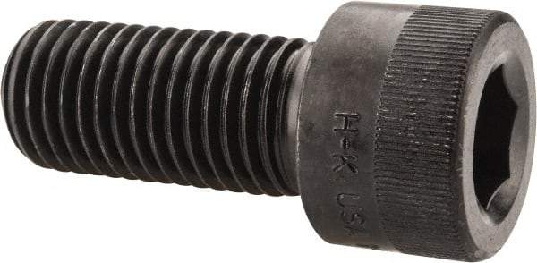 Holo-Krome - 1-8 UNC Hex Socket Drive, Socket Cap Screw - Alloy Steel, Black Oxide Finish, Fully Threaded, 2-1/4" Length Under Head - Eagle Tool & Supply