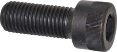Holo-Krome - 1-8 UNC Hex Socket Drive, Socket Cap Screw - Alloy Steel, Black Oxide Finish, Fully Threaded, 2-1/2" Length Under Head - Eagle Tool & Supply