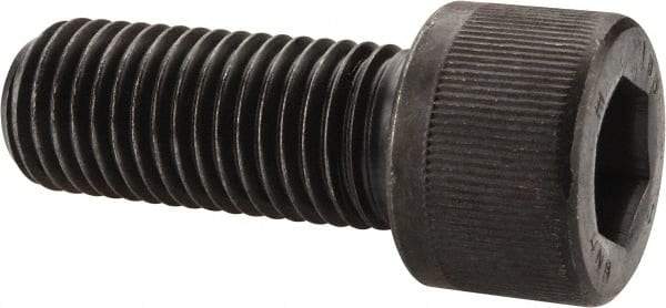 Holo-Krome - 1-8 UNC Hex Socket Drive, Socket Cap Screw - Alloy Steel, Black Oxide Finish, Fully Threaded, 3-1/4" Length Under Head - Eagle Tool & Supply