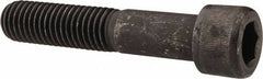 Holo-Krome - 1-8 UNC Hex Socket Drive, Socket Cap Screw - Alloy Steel, Black Oxide Finish, Partially Threaded, 4-1/2" Length Under Head - Eagle Tool & Supply