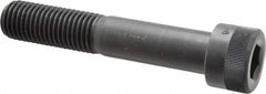 Holo-Krome - 1-8 UNC Hex Socket Drive, Socket Cap Screw - Alloy Steel, Black Oxide Finish, Partially Threaded, 5-1/2" Length Under Head - Eagle Tool & Supply