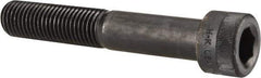 Holo-Krome - 1-8 UNC Hex Socket Drive, Socket Cap Screw - Alloy Steel, Black Oxide Finish, Partially Threaded, 6" Length Under Head - Eagle Tool & Supply
