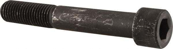 Holo-Krome - 1-8 UNC Hex Socket Drive, Socket Cap Screw - Alloy Steel, Black Oxide Finish, Partially Threaded, 6-1/2" Length Under Head - Eagle Tool & Supply