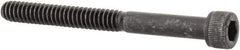 Value Collection - #10-24 UNC Hex Socket Drive, Socket Cap Screw - Alloy Steel, Black Oxide Finish, Partially Threaded, 2" Length Under Head - Eagle Tool & Supply