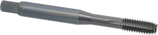 OSG - M6x1.00 Metric Coarse D5 Thread Limit Modified Bottoming Thread Forming Tap - Cobalt, Oxide Finish, 2-1/2" OAL, 1" Thread Length, Right Hand Thread, Series HY-PRO NRT - Eagle Tool & Supply