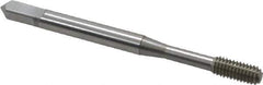 OSG - M4x0.70 Metric Coarse D4 Thread Limit Bottoming Thread Forming Tap - Cobalt, Bright Finish, 2-1/8" OAL, 3/4" Thread Length, Right Hand Thread, Series HY-PRO NRT - Eagle Tool & Supply