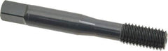 OSG - M10x1.50 Metric Coarse D6 Thread Limit Bottoming Thread Forming Tap - Cobalt, Oxide Finish, 2-15/16" OAL, 1-1/4" Thread Length, Right Hand Thread, Series HY-PRO NRT - Eagle Tool & Supply