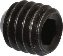 Holo-Krome - #10-32 UNF, 3/16" OAL, Cup Point Set Screw - Grade 8 Alloy Steel, 3/32" Key - Eagle Tool & Supply