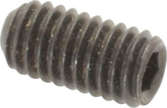 Holo-Krome - #10-32 UNF, 3/8" OAL, Cup Point Set Screw - Grade 8 Alloy Steel, 3/32" Key - Eagle Tool & Supply