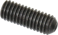 Holo-Krome - #10-32 UNF, 1/2" OAL, Cup Point Set Screw - Grade 8 Alloy Steel, 3/32" Key - Eagle Tool & Supply