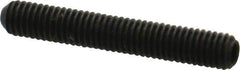 Holo-Krome - #10-32 UNF, 1-1/4" OAL, Cup Point Set Screw - Grade 8 Alloy Steel, 3/32" Key - Eagle Tool & Supply