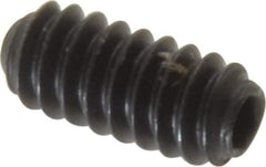 Holo-Krome - #4-40 UNC, 1/4" OAL, Cup Point Set Screw - Grade 8 Alloy Steel, 0.05" Key - Eagle Tool & Supply